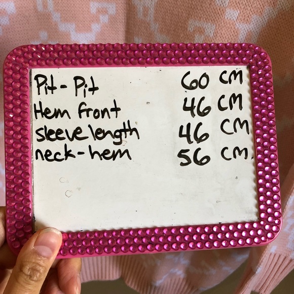 Crew Neck 3/4 Sleeve Knit Sweater Top Designs - Picture 6 of 6